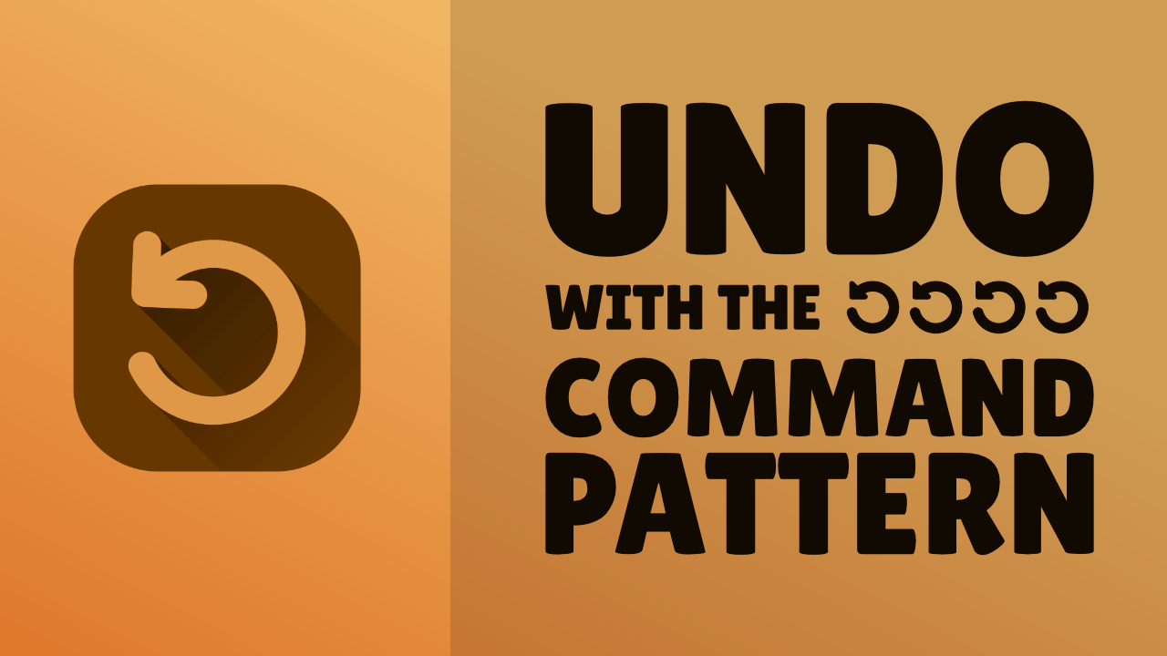 Preview image for Implement undo with the command pattern