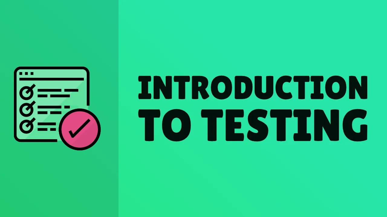 Introduction to testing