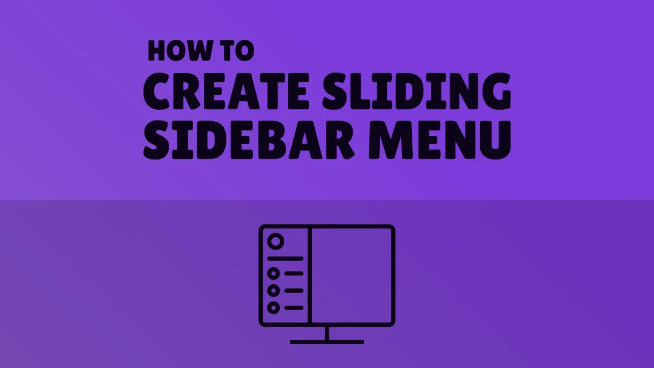 How to Add a Sliding Sidebar Menu to Your Site