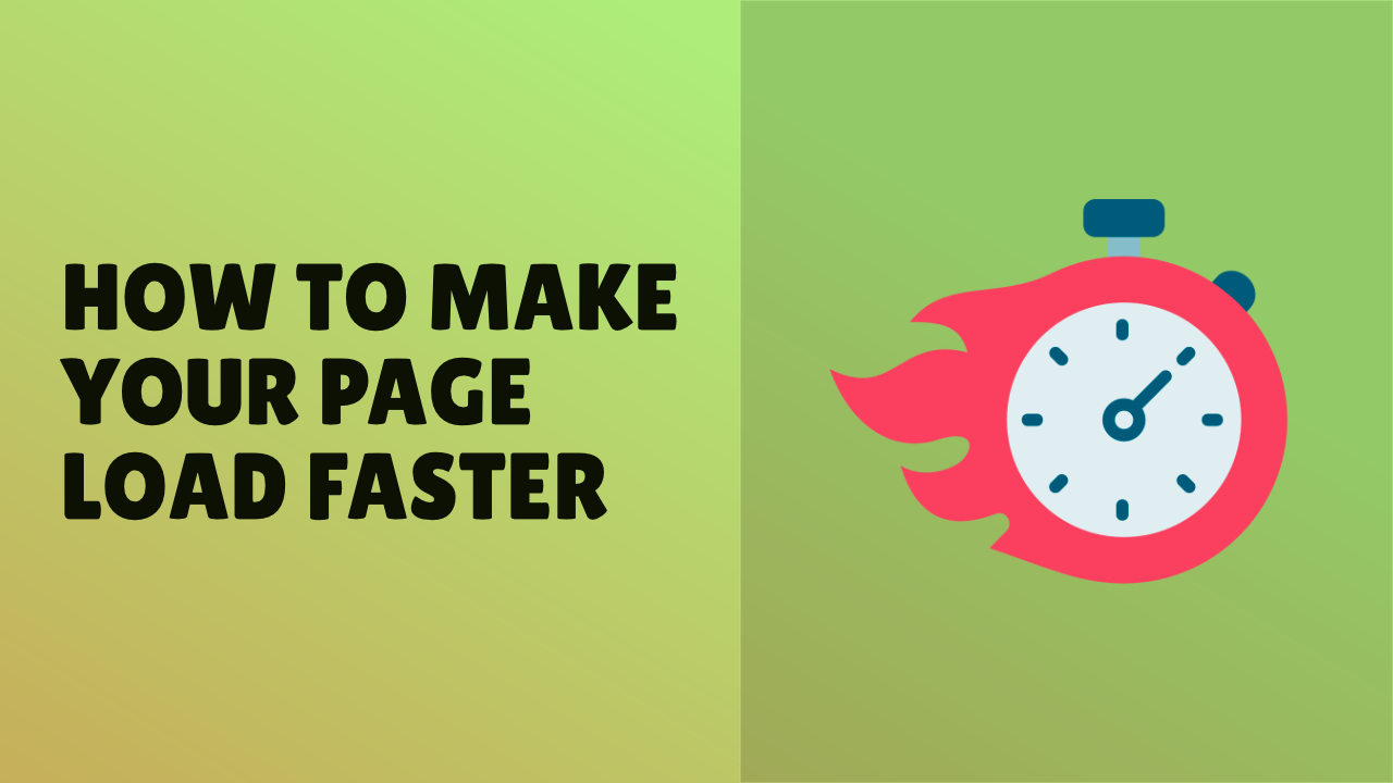 Preview image for How to Make Your Page Load Faster