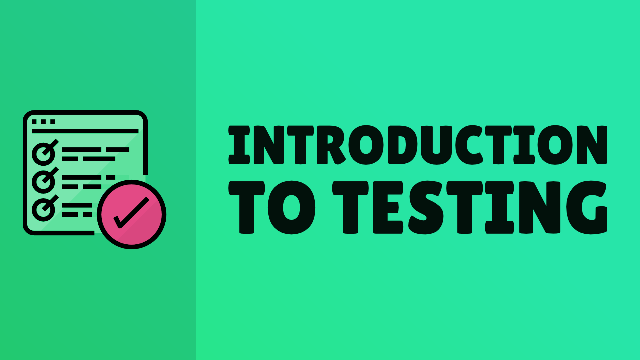 Preview image for Introduction to testing